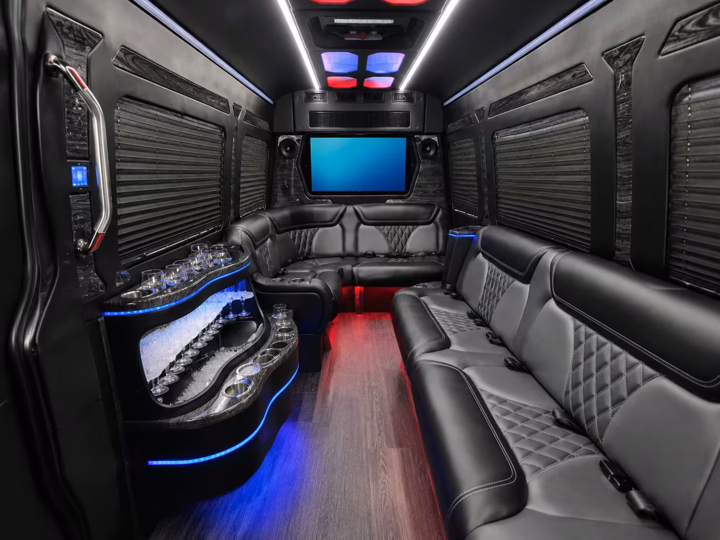 compton wedding transportation for guests and receptions