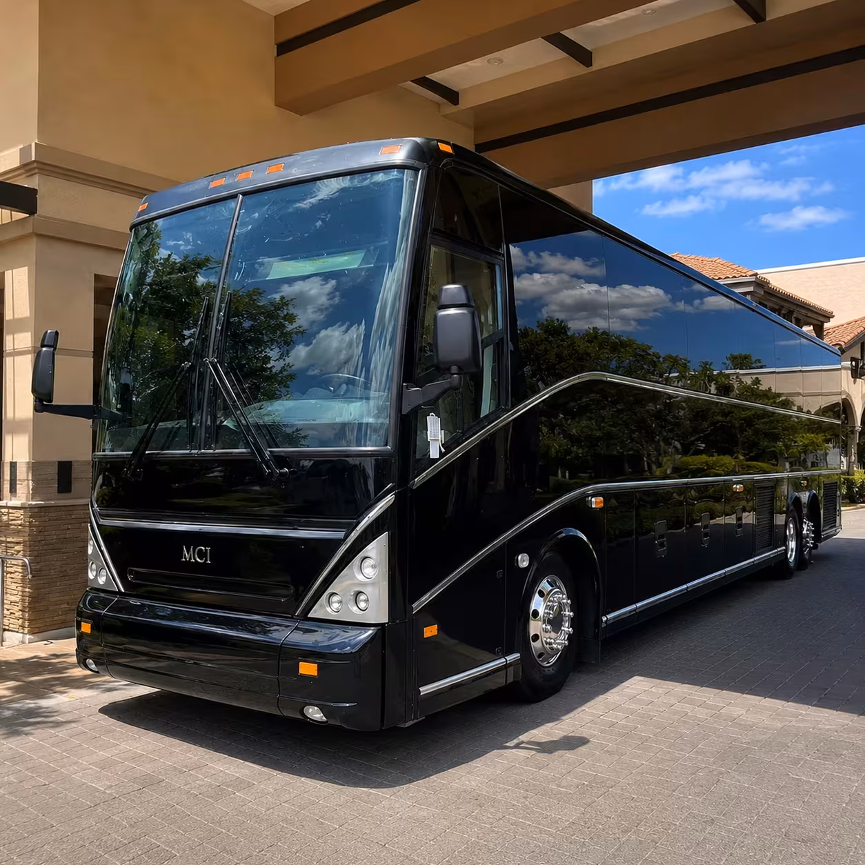 corporate and employee shuttle buses in compton