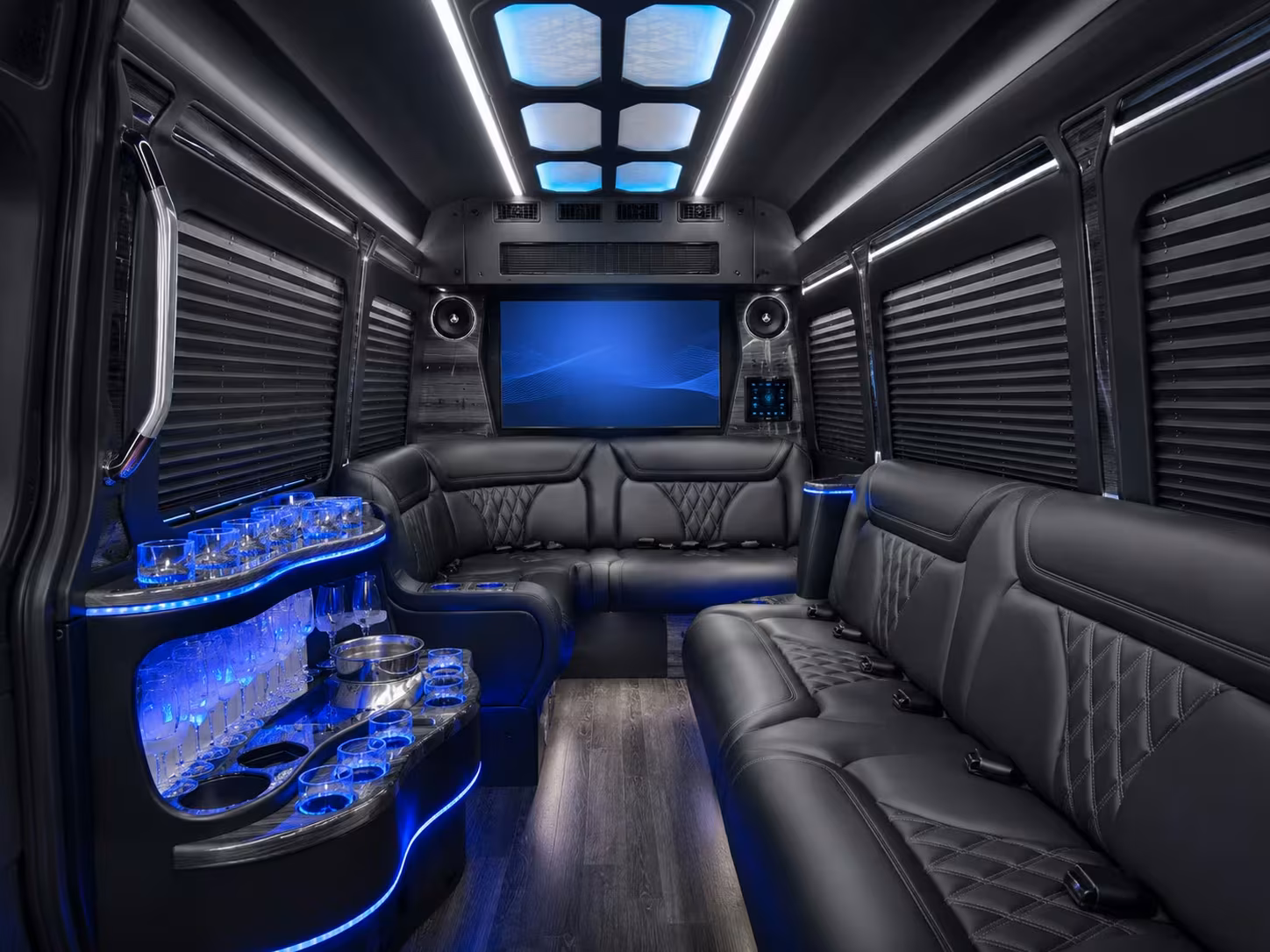 private corporate event bus rentals in compton
